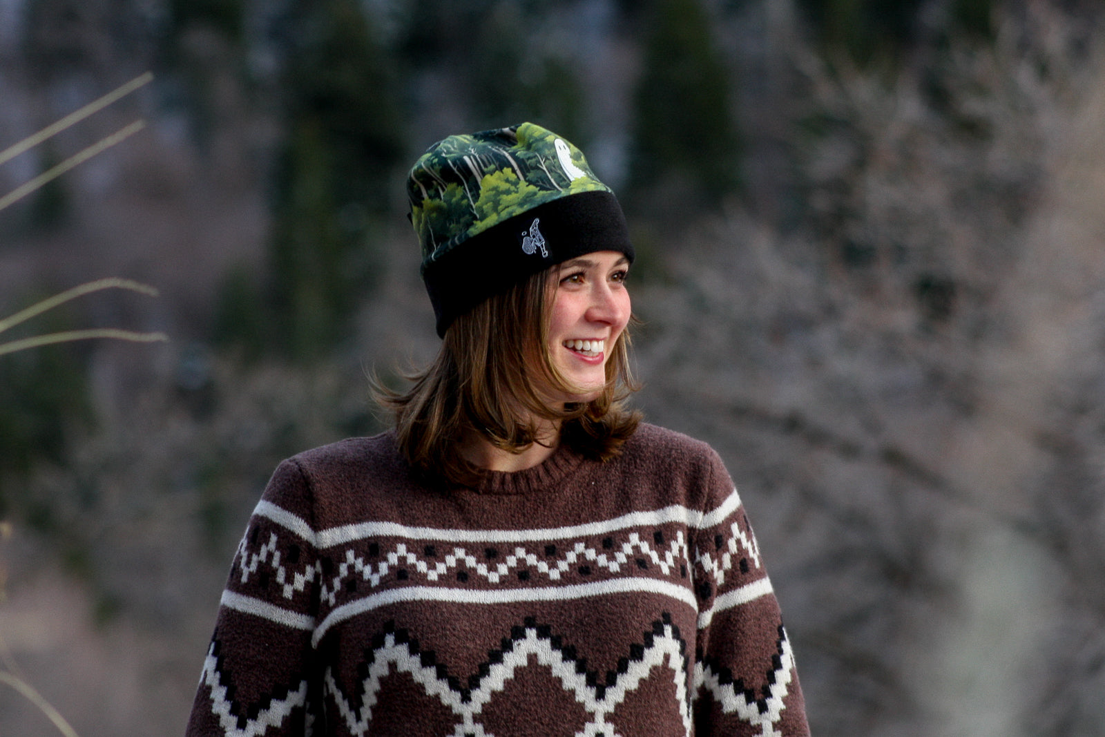 Fleece Beanie Forest